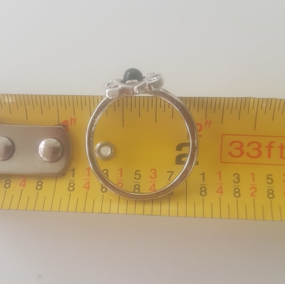 🕷️ Black Bottom Spider Ring - Picture 5 of 6